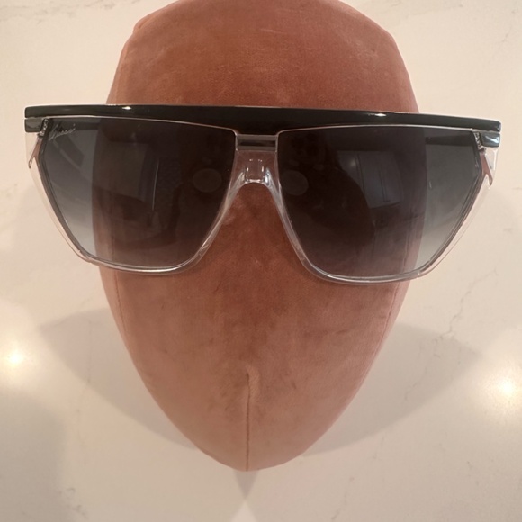 GUCCI Black and Crystal Sunglasses main image 5